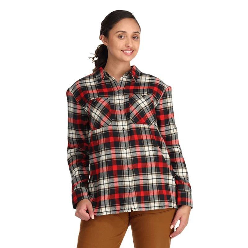 Outdoor Research Feedback Flannel Shirt - Women's Plus - Image 4