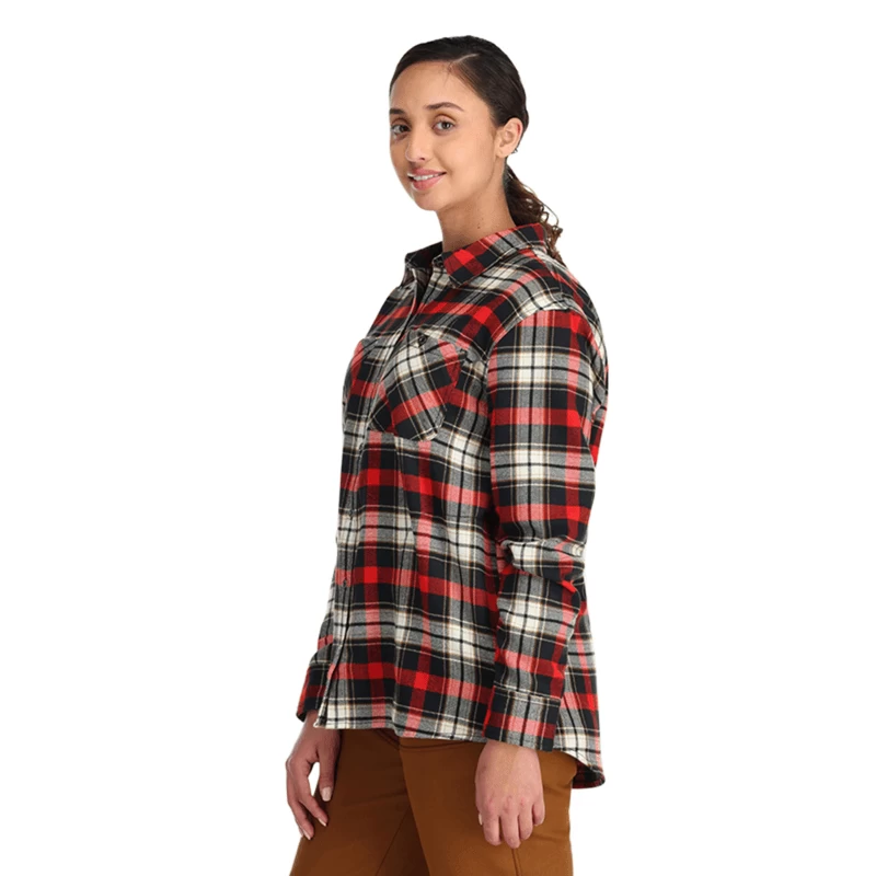 Outdoor Research Feedback Flannel Shirt - Women's Plus - Image 3